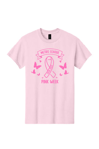 Pink Week Short Sleeve Tee Shirt