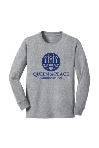 Queen of Peace Long Sleeve Tee (Youth & Adult Sizing)