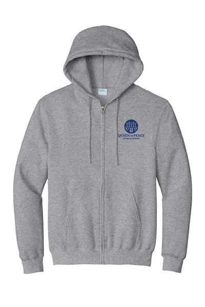 Queen of Peace Full-Zip Hoodie (Adult Unisex)