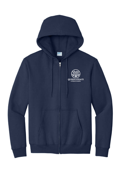 Queen of Peace Full-Zip Hoodie (Adult Unisex)