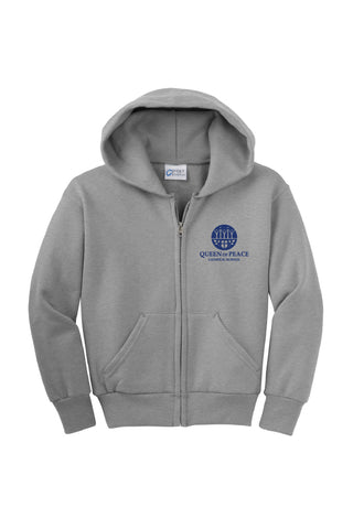 Queen of Peace Full-Zip Hoodie (Youth)