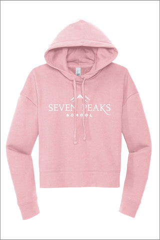 Seven Peaks Fleece Cropped Hoodie (Womens)