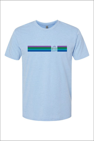 Seven Peaks Stripes Short Sleeve T-Shirt (Adult Unisex)