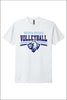 Seven Peaks Eagle Volleyball Short Sleeve Tee (Adult Unisex)