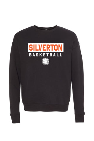 Silverton Basketball Fleece Drop Shoulder Crewneck (Adult Unisex)