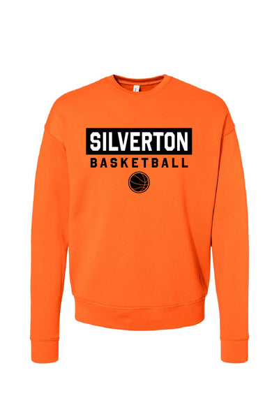 Silverton Basketball Fleece Drop Shoulder Crewneck (Adult Unisex)