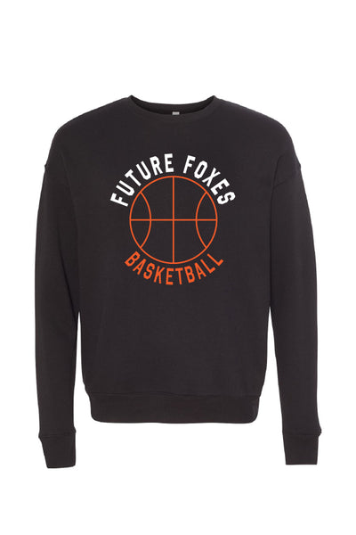 Future Foxes Basketball Fleece Drop Shoulder Crewneck (Adult Unisex)