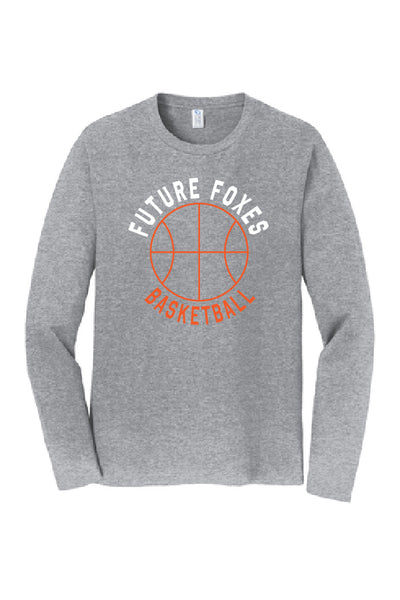 Future Foxes Basketball Long Sleeve Tee (Youth & Adult Unisex)