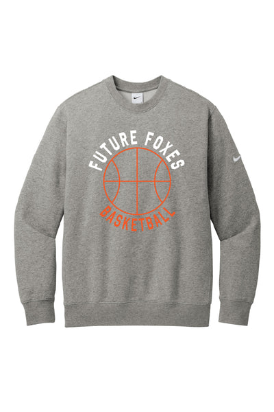 Future Foxes Basketball Nike Club Fleece Crewneck (Adult Unisex)