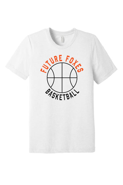 Future Foxes Basketball 50/50 Short Sleeve Tee (Youth & Adult Unisex)