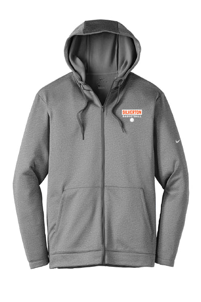 Silverton Basketball Nike Therma-FIT Full-Zip Fleece Hoodie (Adult Unisex)