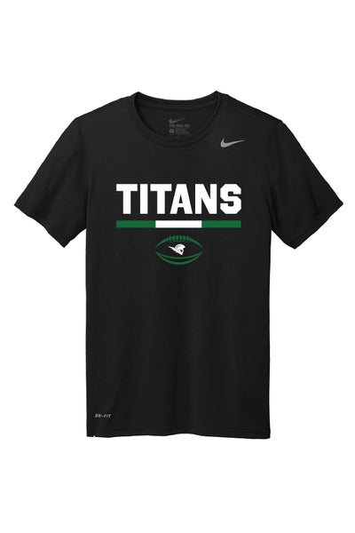25 Titans Stripe Nike Legend Tee (Adult Unisex)