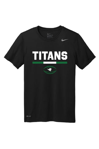 25 Titans Stripe Nike Legend Tee (Adult Unisex)