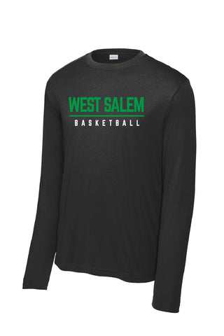 2024 WSHS Basketball Long Sleeve Tech Tee (Youth & Adult Sizes)