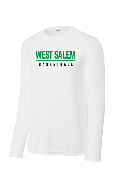 2024 WSHS Basketball Long Sleeve Tech Tee (Youth & Adult Sizes)