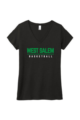 2024 WSHS Basketball V-Neck Tee (Womens)