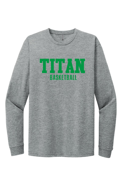 2024 Titan Basketball Long Sleeve Tee (Youth & Adult Sizes)