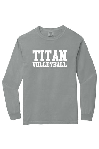 Titan Volleyball Heavyweight Long Sleeve Tee (Adult Unisex)