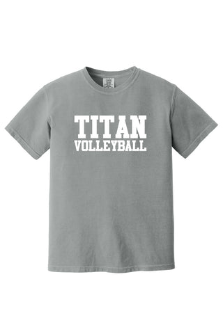 Titan Volleyball Heavyweight Short Sleeve Tee (Adult Unisex)