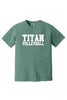 Titan Volleyball Heavyweight Short Sleeve Tee (Adult Unisex)