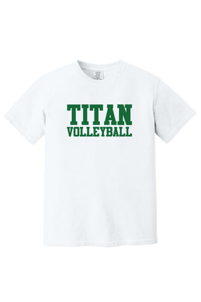 Titan Volleyball Heavyweight Short Sleeve Tee (Adult Unisex)