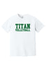 Titan Volleyball Heavyweight Short Sleeve Tee (Adult Unisex)