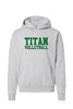 Titan Volleyball Midweight Hoodie (Adult Unisex)