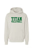 Titan Volleyball Midweight Hoodie (Adult Unisex)
