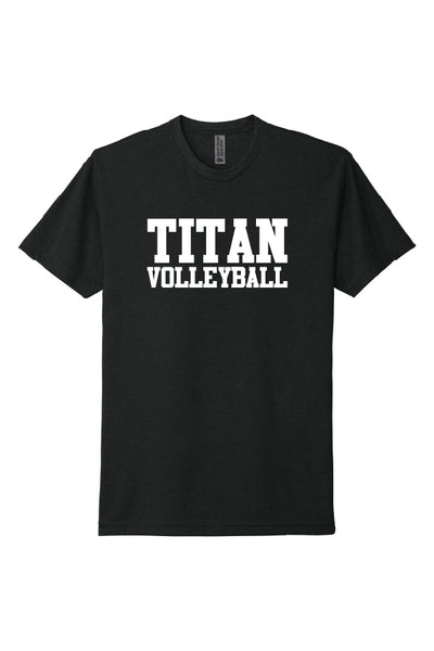 Titan Volleyball Short Sleeve Tee (Adult Unisex)