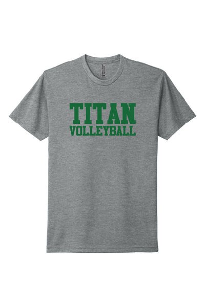 Titan Volleyball Short Sleeve Tee (Adult Unisex)