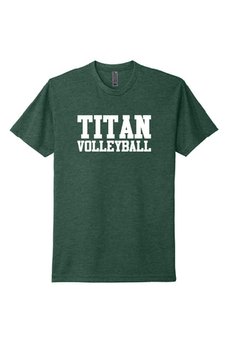 Titan Volleyball Short Sleeve Tee (Adult Unisex)