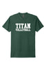 Titan Volleyball Short Sleeve Tee (Adult Unisex)