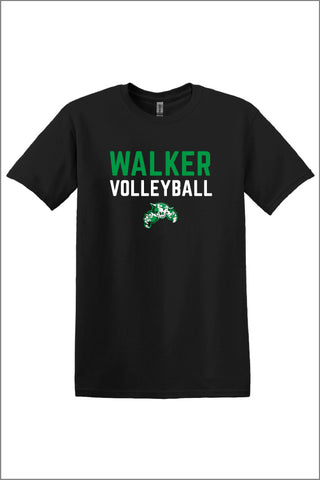 Walker Volleyball 25 Short Sleeve Tee (Adult Unisex)