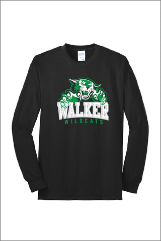 Walker Wildcats 24-25 Long Sleeve Tee (Youth & Adult Sizing)