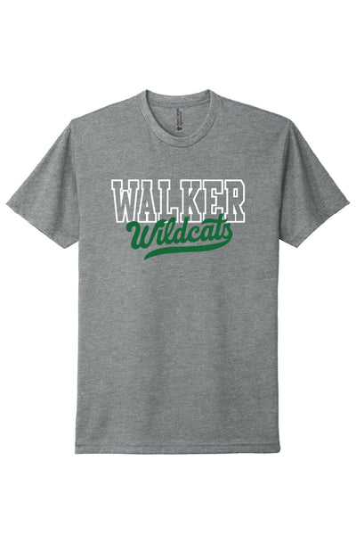 Walker Wildcats 2026 Script Short Sleeve Tee (Adult Unisex)