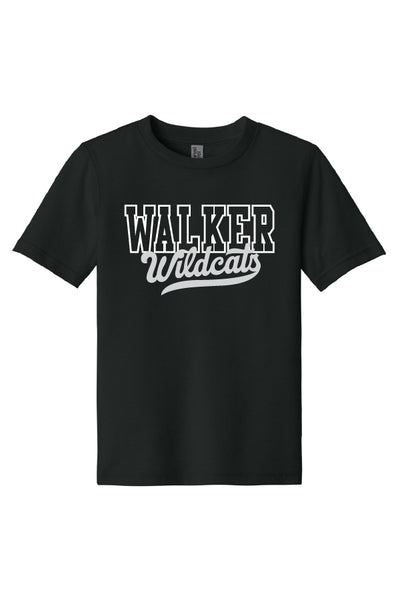 Walker Wildcats 2026 Script Short Sleeve Tee (Youth)