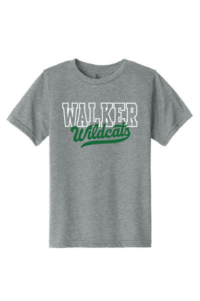 Walker Wildcats 2026 Script Short Sleeve Tee (Youth)