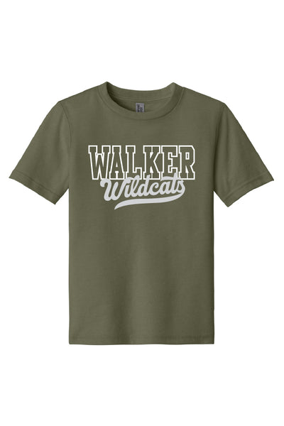Walker Wildcats 2026 Script Short Sleeve Tee (Youth)
