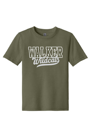 Walker Wildcats 2026 Script Short Sleeve Tee (Youth)