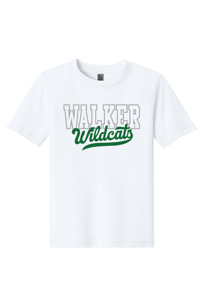 Walker Wildcats 2026 Script Short Sleeve Tee (Youth)