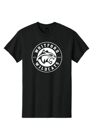 Whitford 1-Color Emblem Short Sleeve Tee (Youth & Adult Sizes)
