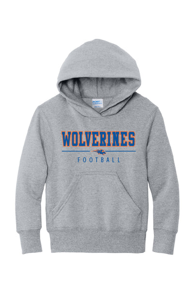 Wolverines Football Hoodie (Youth and Adult Unisex Sizes)