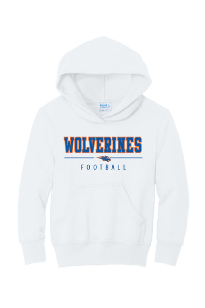 Wolverines Football Hoodie (Youth and Adult Unisex Sizes)