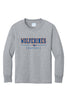 Wolverines Football Long Sleeve Tee (Youth and Adult Unisex Sizes)
