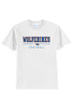 Wolverines Football Short Sleeve Tee (Youth and Adult Unisex Sizes)