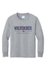 Wolverines Volleyball Long Sleeve Tee (Youth and Adult Unisex Sizes)