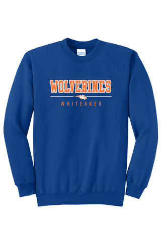 Whiteaker Wolverines Crewneck (Youth and Adult Unisex Sizes)