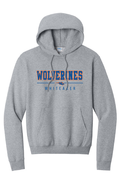 Whiteaker Wolverines Hoodie (Youth and Adult Unisex Sizes)