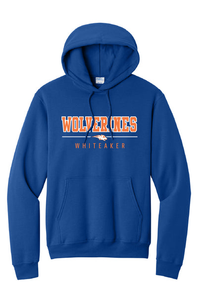 Whiteaker Wolverines Hoodie (Youth and Adult Unisex Sizes)