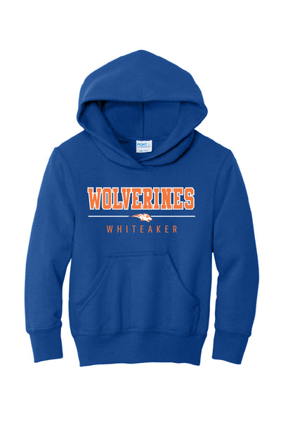 Whiteaker Wolverines Hoodie (Youth and Adult Unisex Sizes)